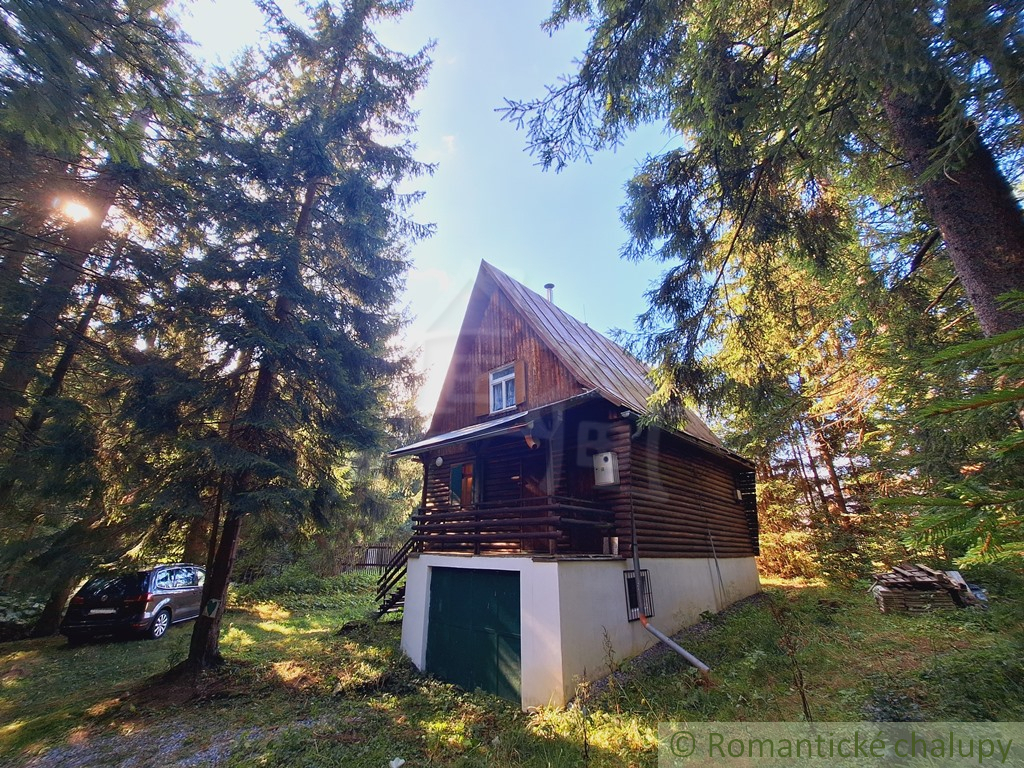 Útulná chata v tichom lesíku pri obci Olešná - 3