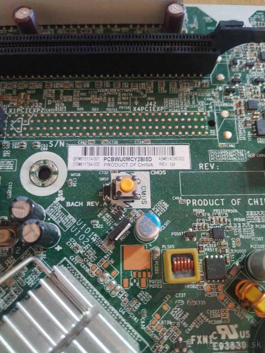 Predám základnú dosku počítača so socketom 1155 - 3