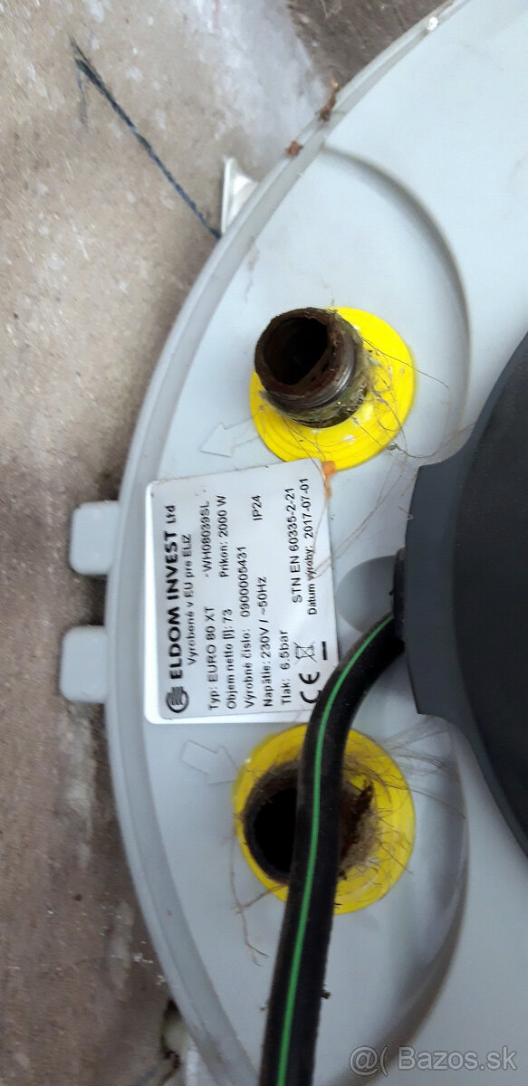 OHRIEVAČ VODY ELEKTRICKÝ - ELIZ EURO 80X - 3