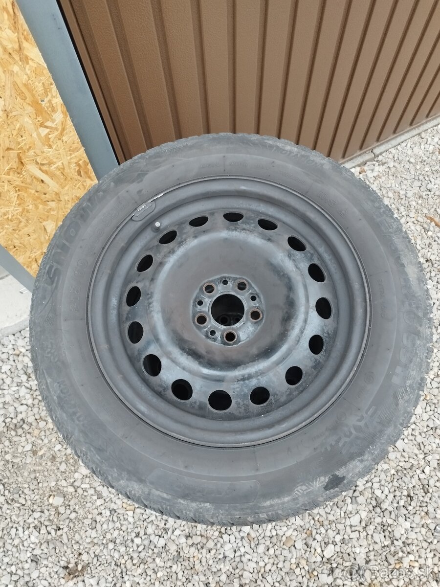 Predám disky R16 roz. 5x98 - 3