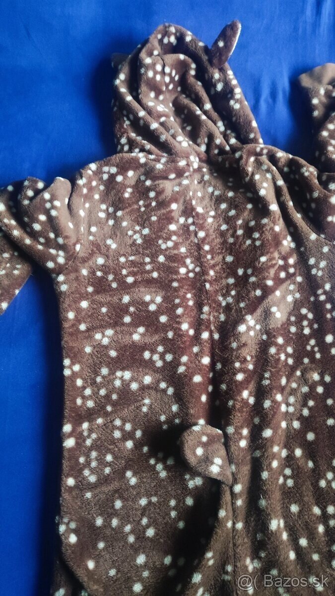 Flisovy overal jelencek 122/128cm - 3