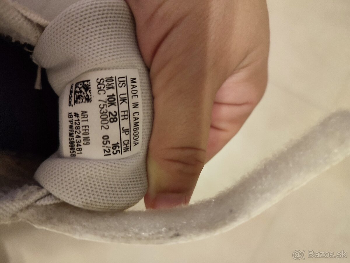 Adidas detské kožené tenisky - 3