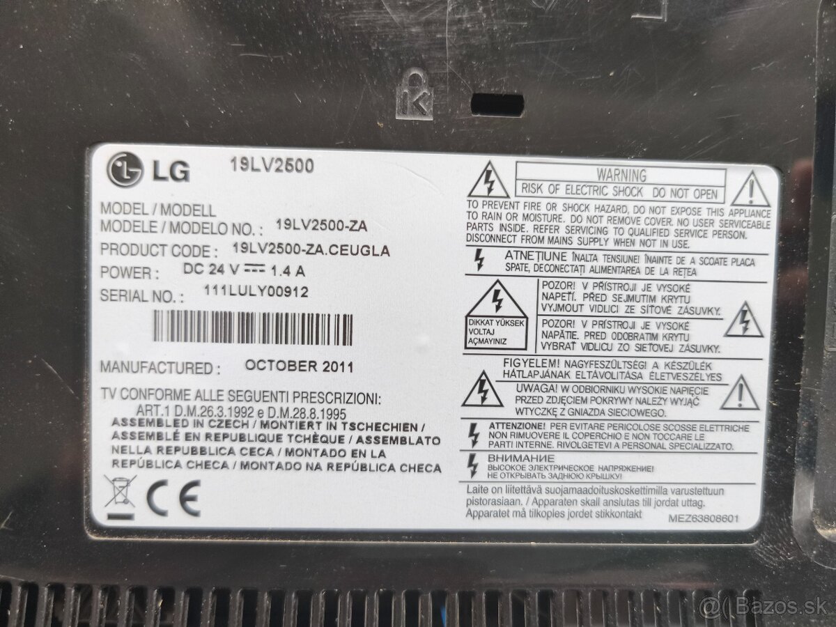 Televízia LG do kamiónu/auta - 3