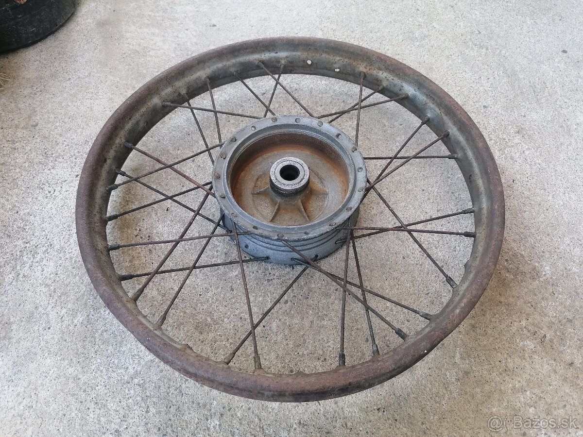 Predám predné koleso na Jawa 555 pionier - 3