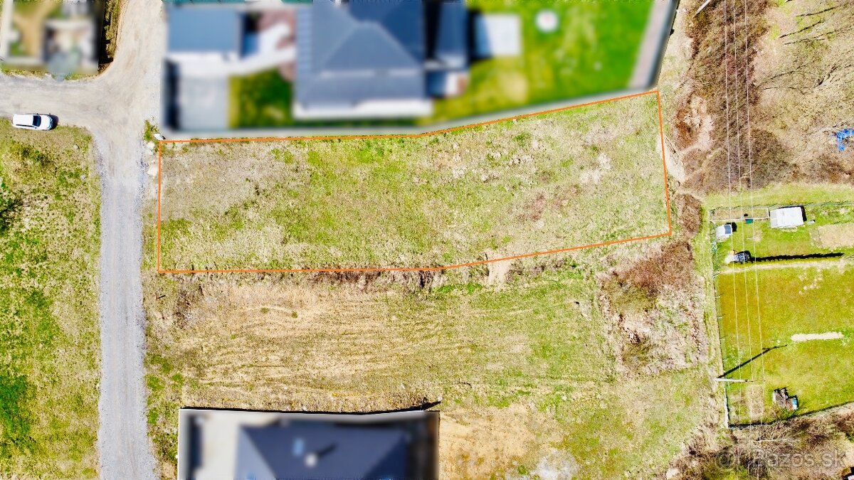 Stavebný pozemok 1182 m2 v Bardejovskej Novej Vsi ul. Buková - 3