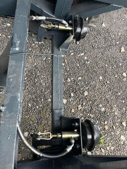 Brzdový valec na prives , vlečka s držiakom - 3