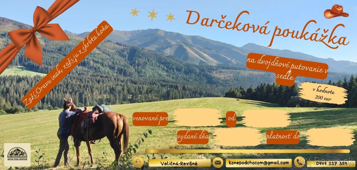 Darčekové poukážky - 3