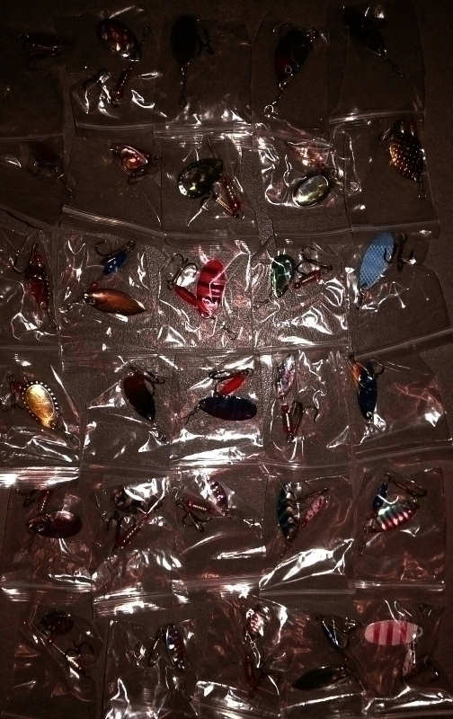 Rybárske potreby - blinkre rotačky blyskáče - 3