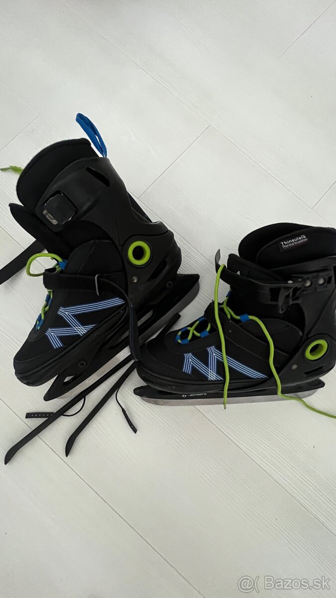4 páry Korčule zimné aj kolieskové - 3