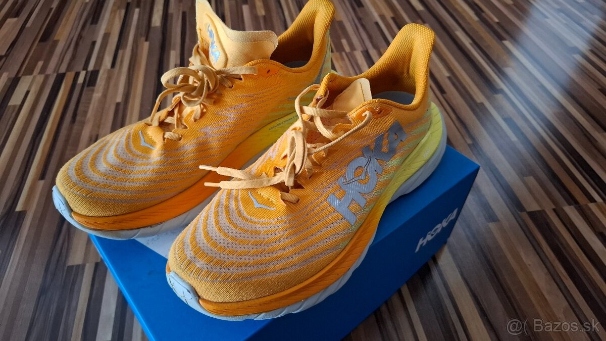 Predám Hoka One One, Mach 5, nové 45 1/3 veľ. Oranžové - 3