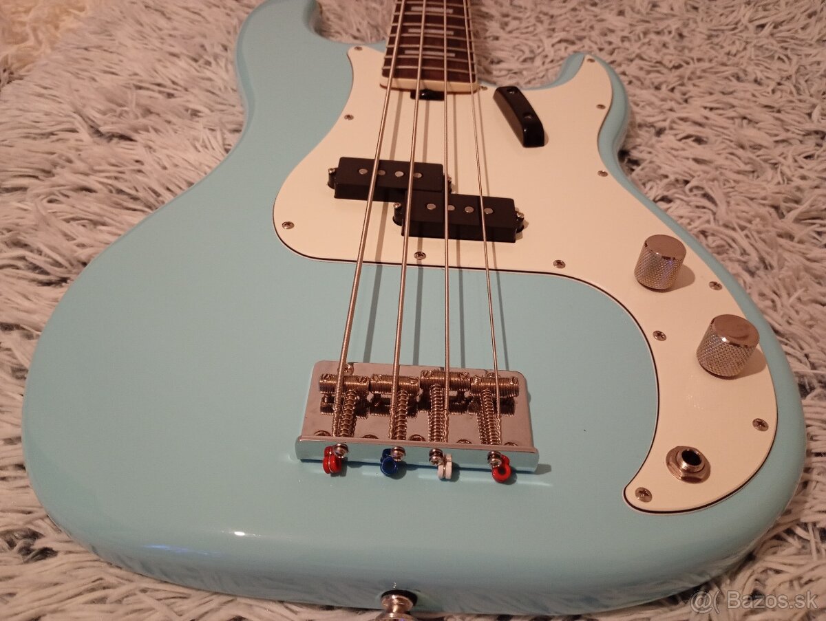 Harley Benton MV-4P Daphne Blue - 3