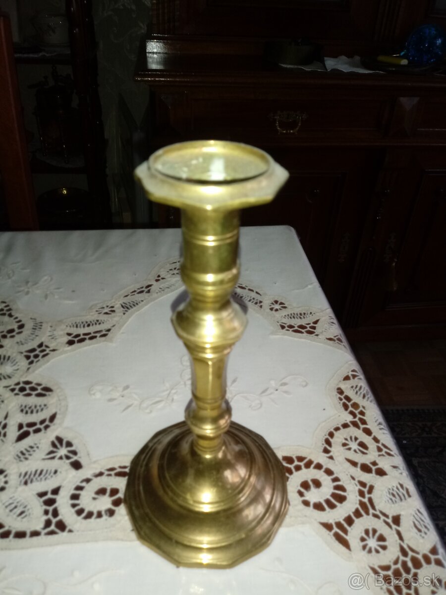 Mosadzný svietnik - 3