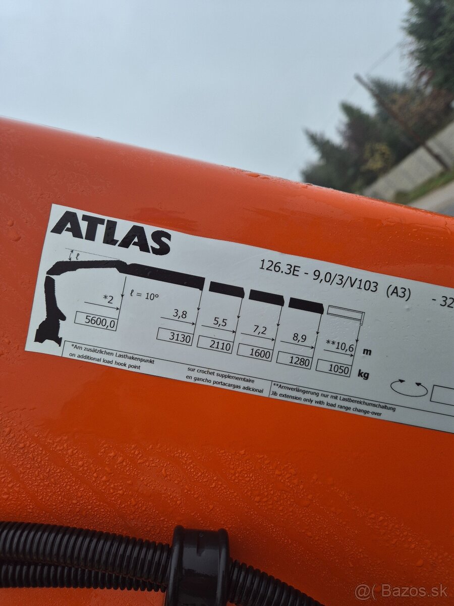 Atlas hydraulická ruka,valníková nádstavba - 3