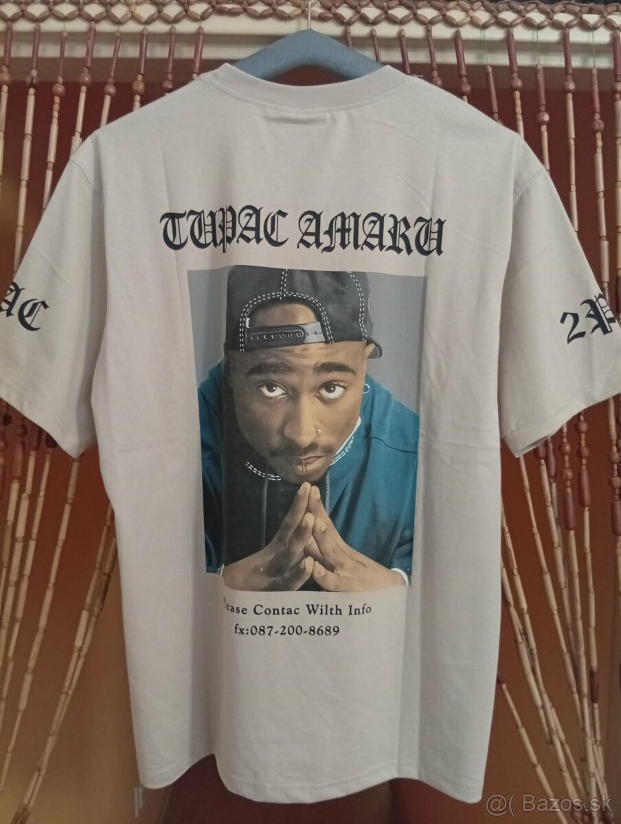 TUPAC - MODERNÉ PÁNSKE TRIČKO - 3