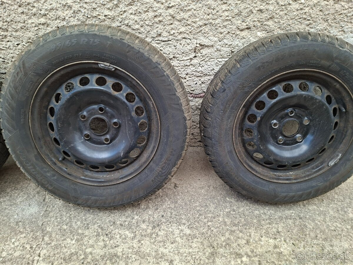 195/65 R15 zimné pneumatiky na diskoch - 3
