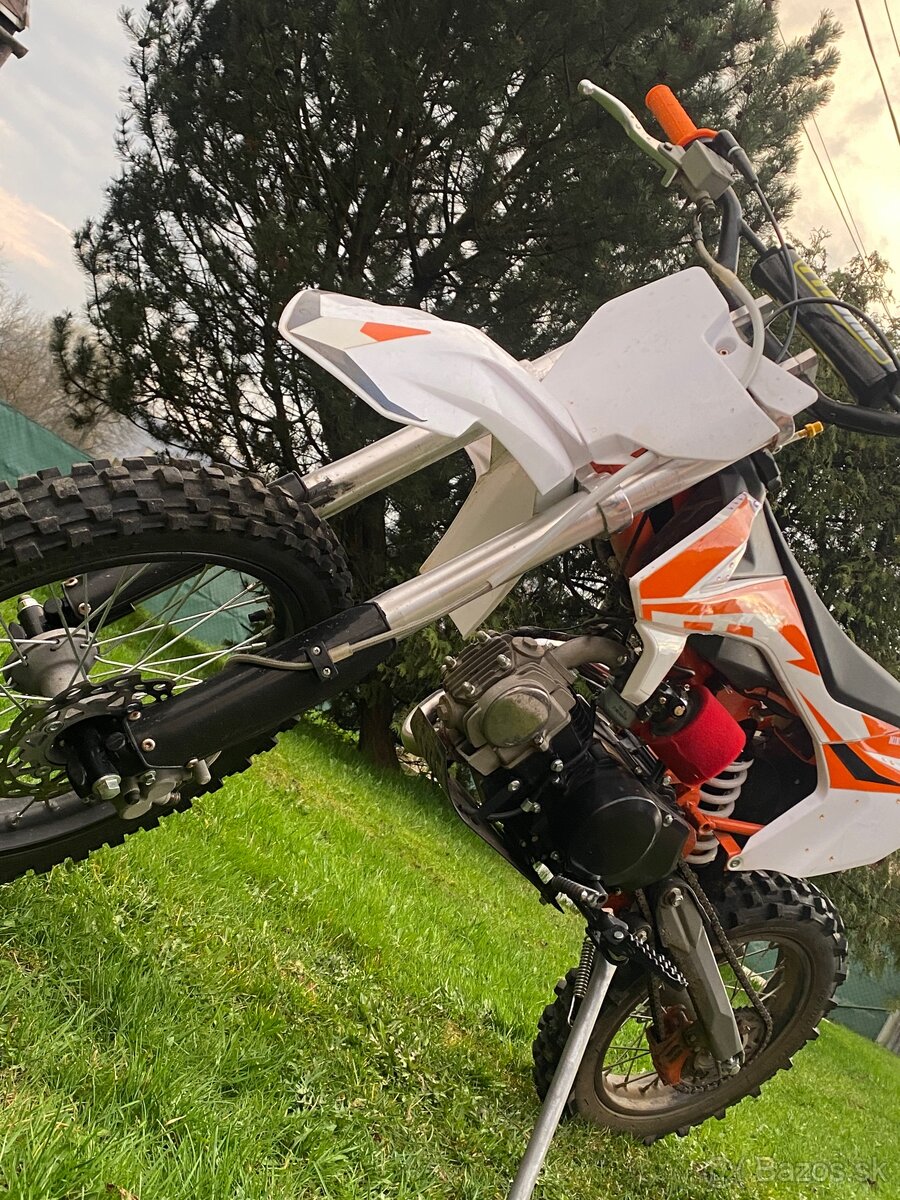 Predám Pitbike 125 na kolesách 16/14 - 3