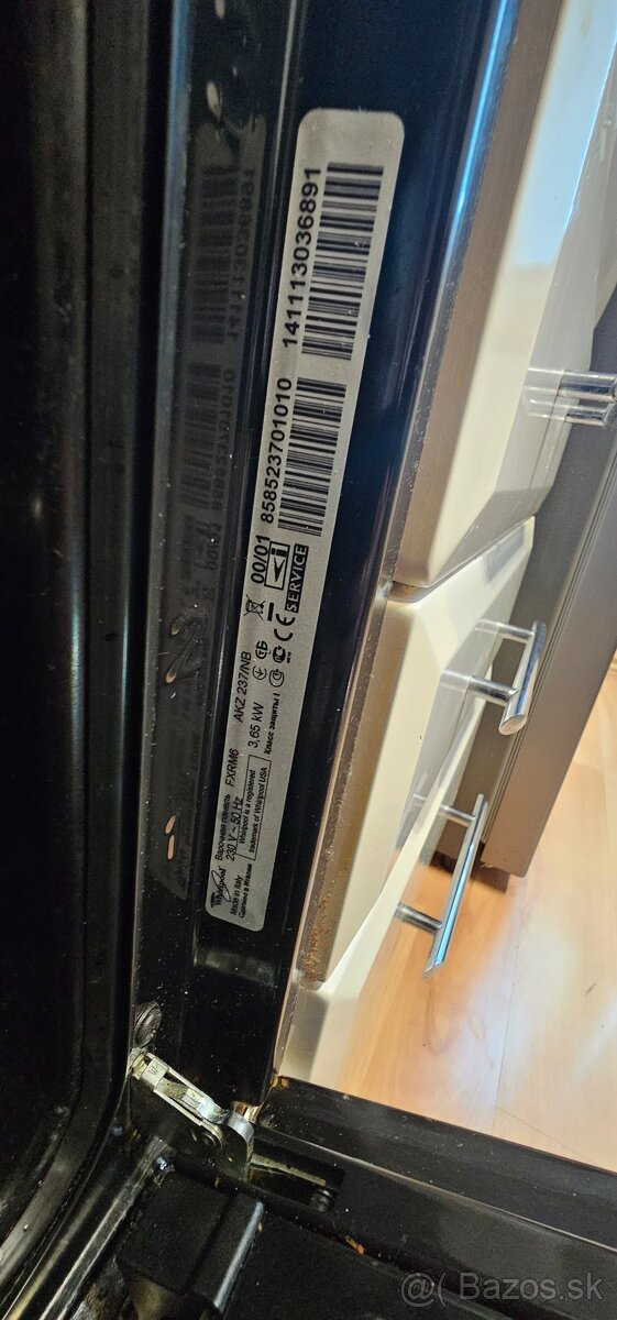 Predám rúru whirlpool a varnu dosku amica k tomu - 3