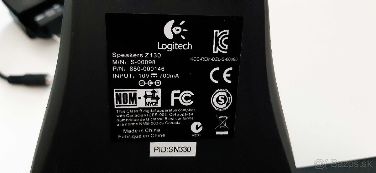 Reproduktory k PC Logitech - 3