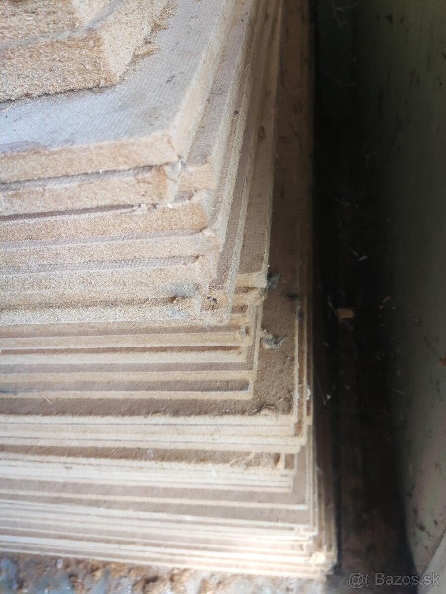 Predám hobru - drevovláknité tepelno-izolačné dosky 100 ks - 3