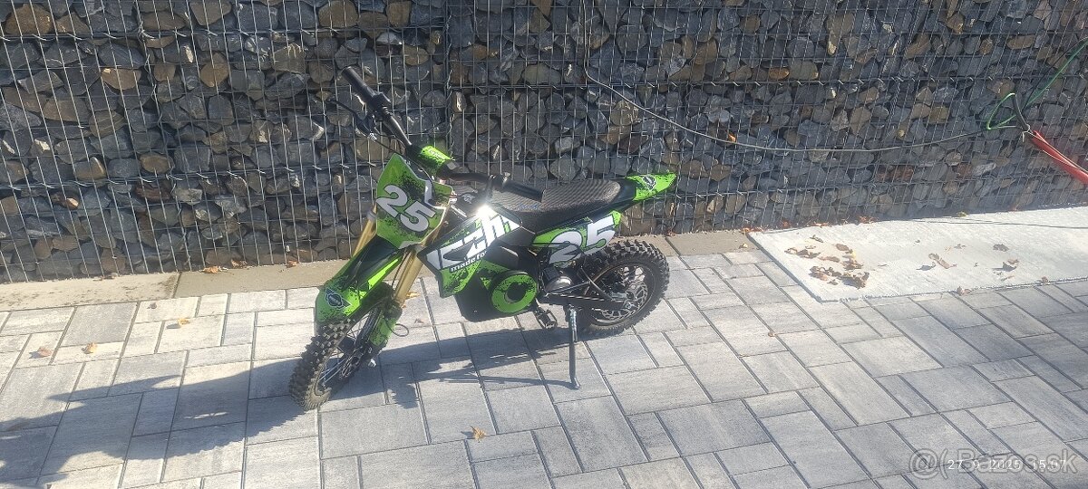 Detská motorka HECHT 59100 – Zelená - 3