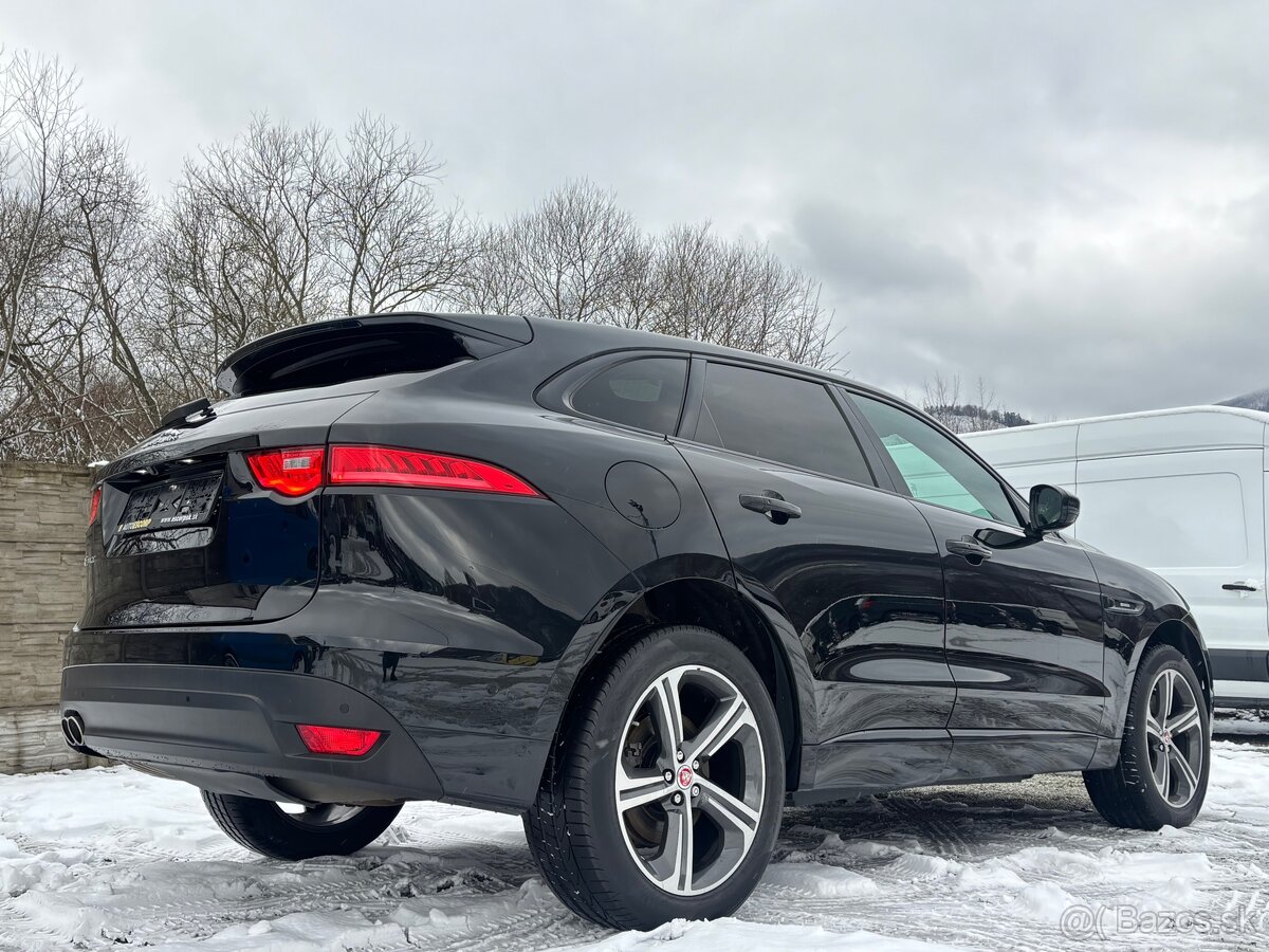 Jaguar F-Pace 2.0D I4 180k R-Sport AWD A/T – 2017, TOP stav - 3