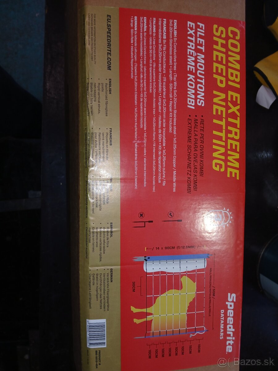 Eletrický plot oplotok, elektrická sieť - 3