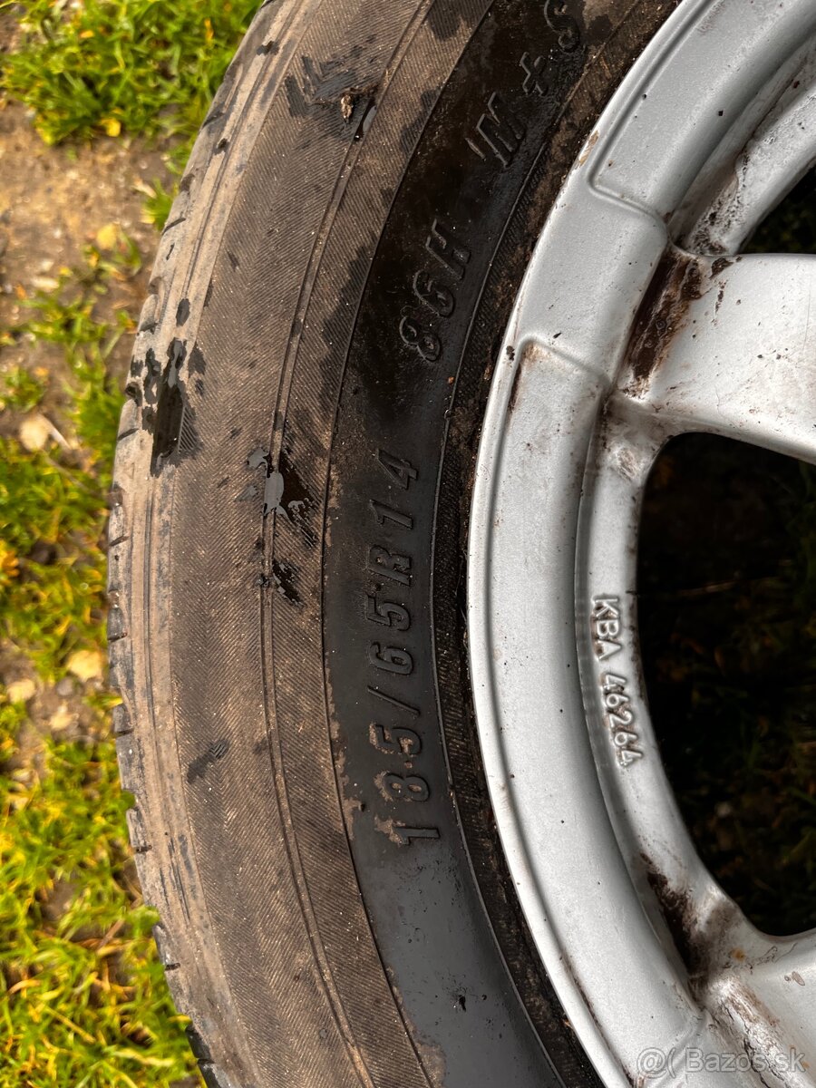 Alu disky 5x100 r14 Škoda Fabia 1 - 3