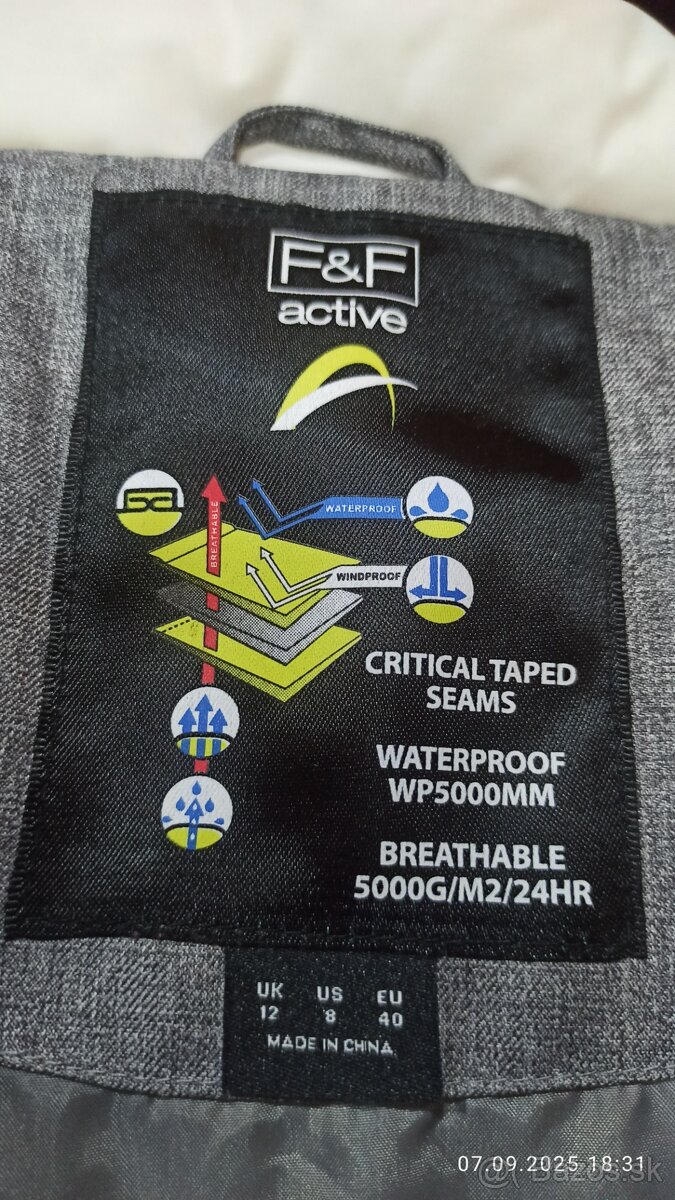 Dámska lyžiarska bunda F&F - 3