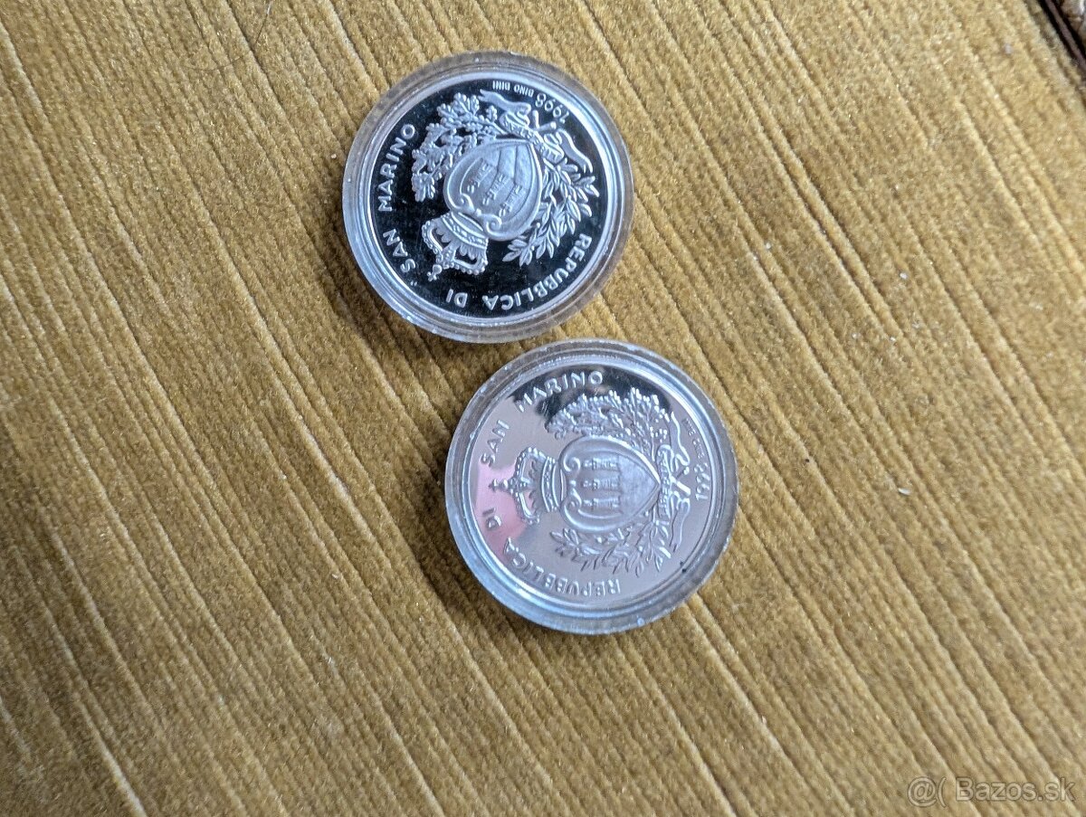 Predám mince San Marino - 3