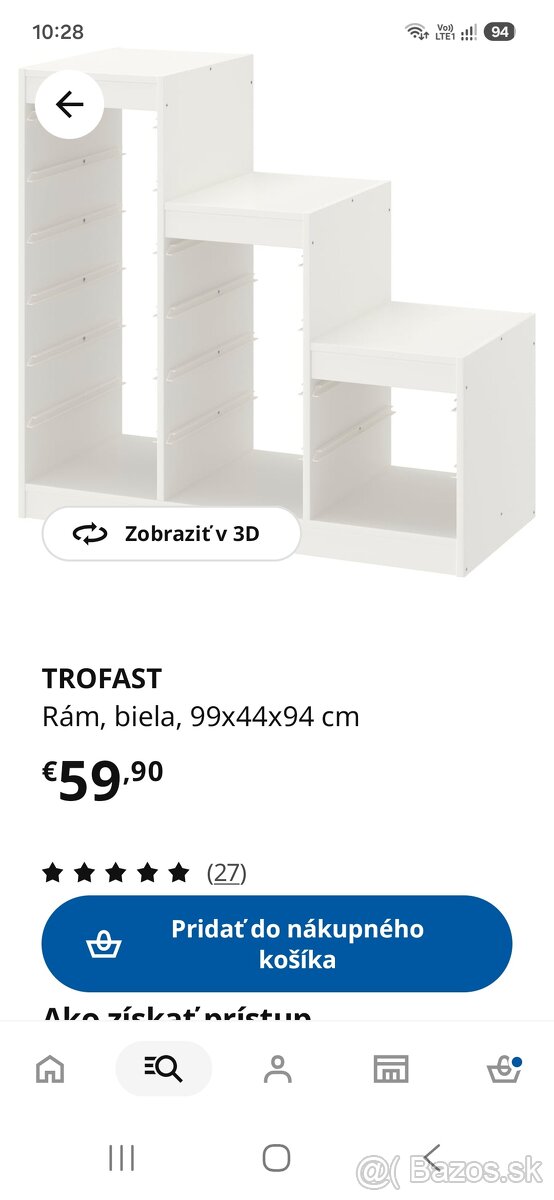 Skrinka Ikea Trofast - 3