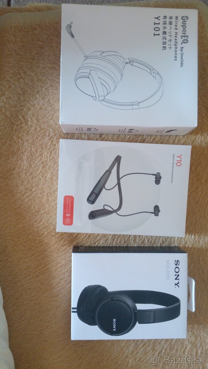 ponúkam slúchadlá SONY MDR-ZX110 a Y10a Super EQ by One odio - 3