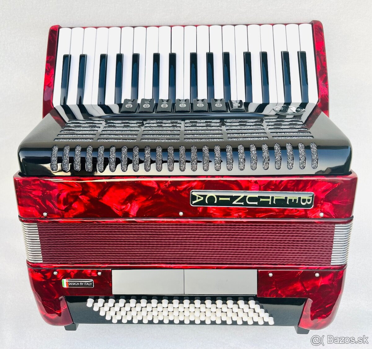 Nový akordeón BELTUNICA VIVALDI 80 basový- krásny zvuk, ľahu - 3