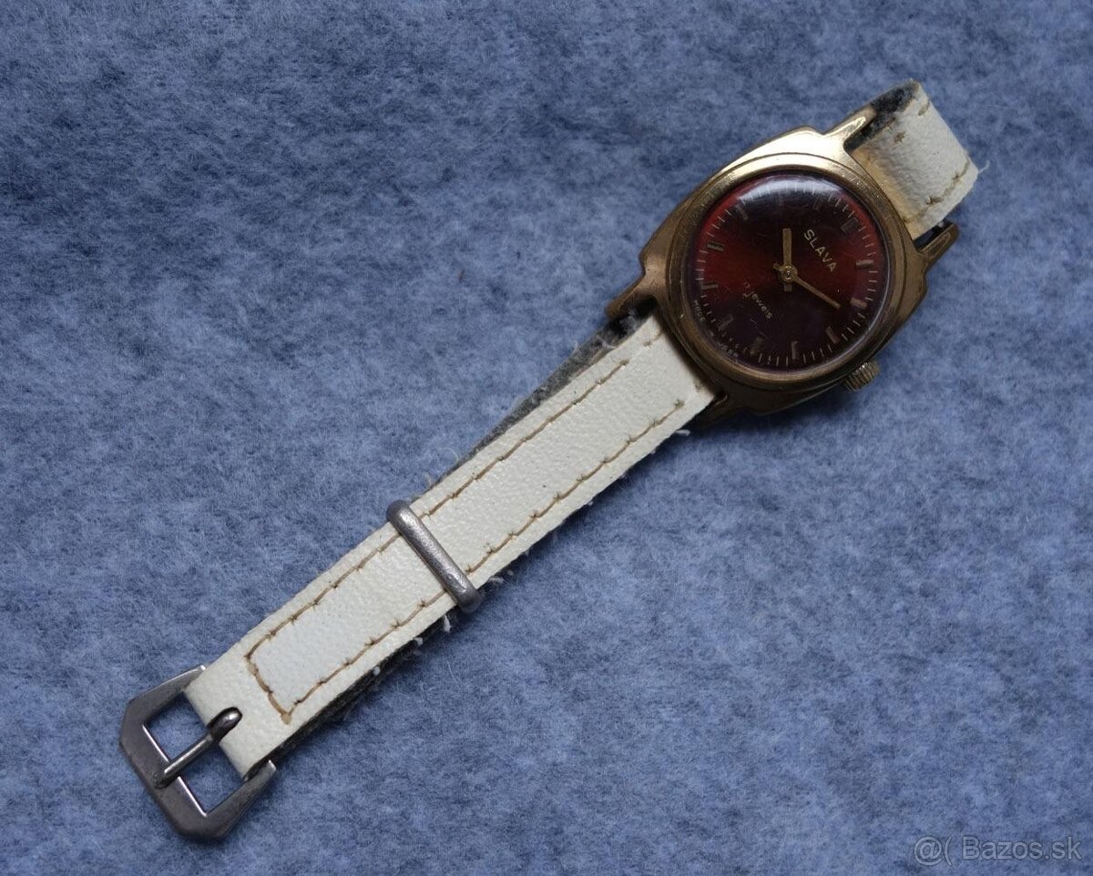 Vintage stare hodinky SLAVA (ZSSR) - 3