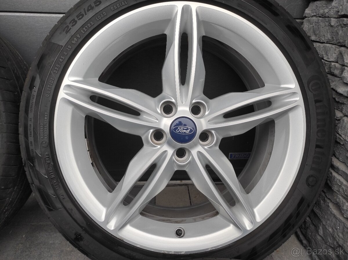 Alu disky 19" 5x108 Ford 235/45 R19 - 3
