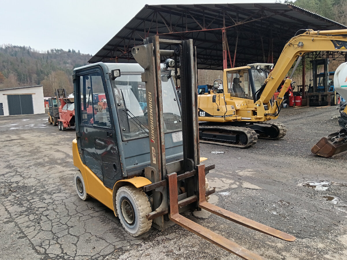 VZV Jungheinrich DFG 425 nosnost 2.5 T zdvih 6m - - 3