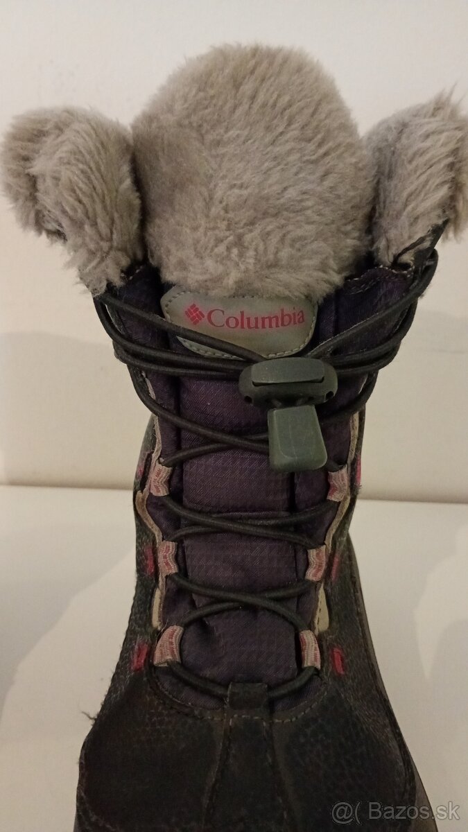 detské snehule čižmy v 34 Columbia - 3