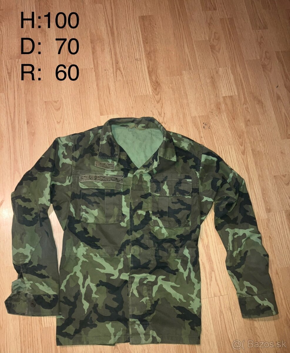 Vojenské maskáčové blúzy - 3