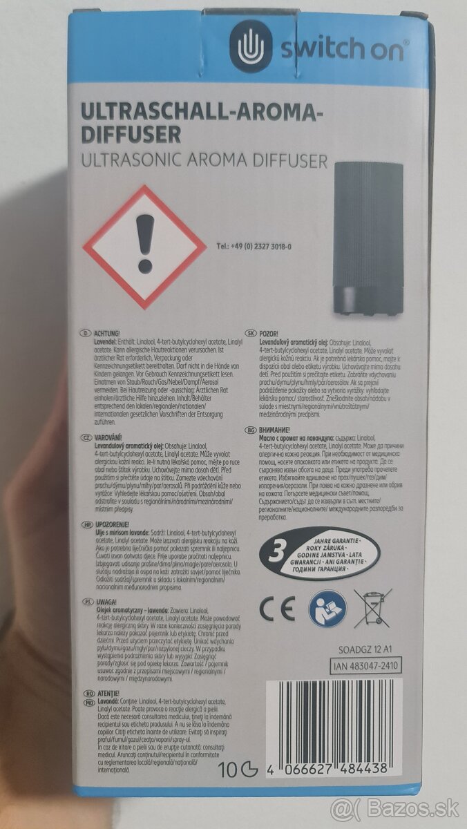 Ultrazvukový aroma difuzér - 3