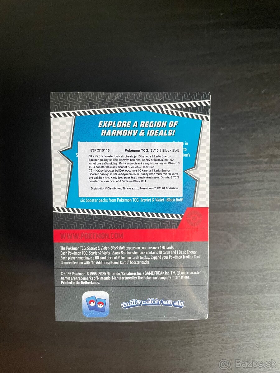 TCG Pokemon - Booster Bundle, Black Bolt - 3