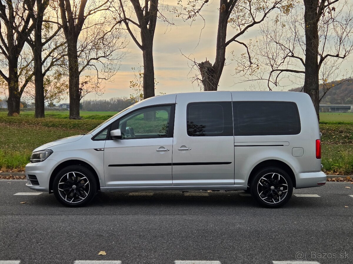 VW Caddy MAXI 7-miest / SK pôvod / 2.0 TDi ŤAŽNÉ-r.v.12-2016 - 3