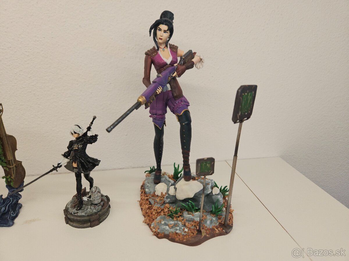 Figurky, Caitlyn, Nezuko, Rem, Diva, 2B, Reaper, Harley ... - 3