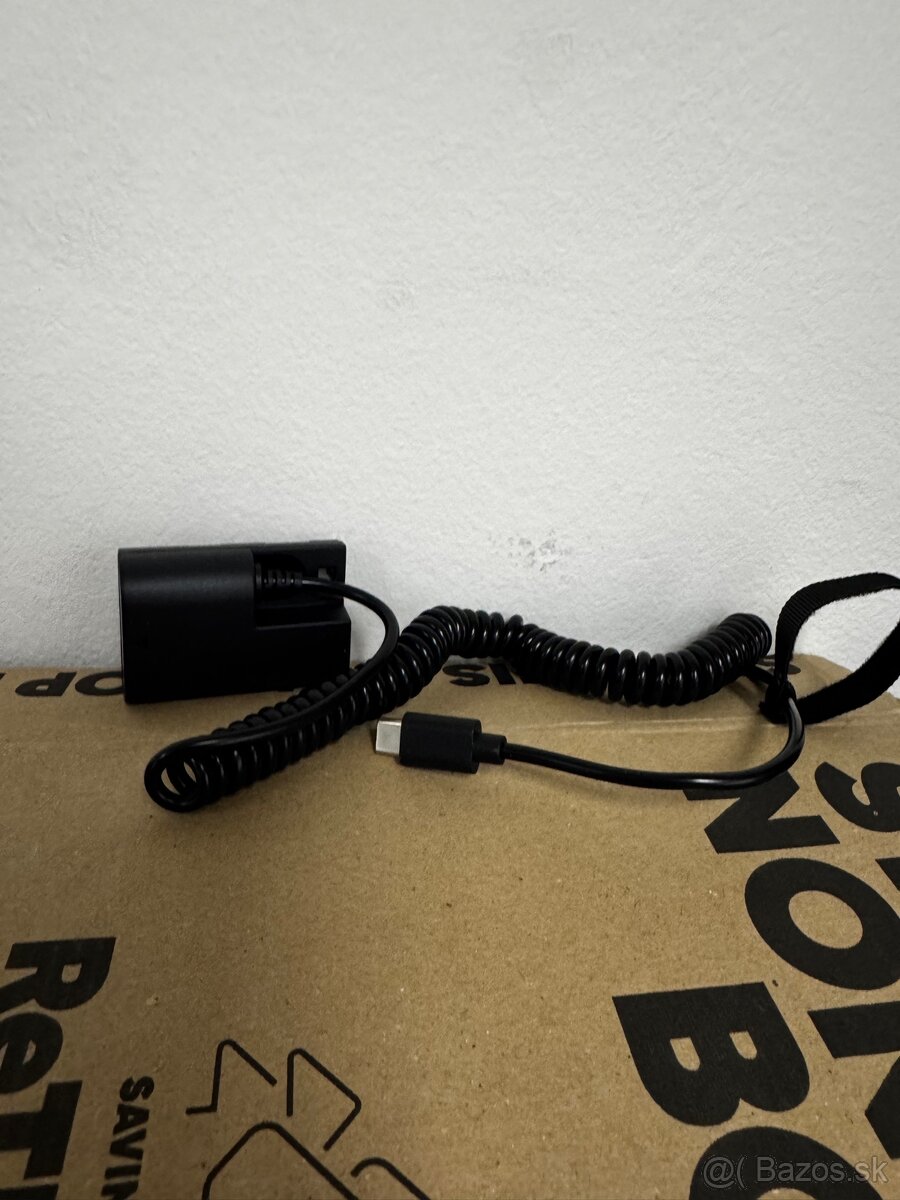 Napájací adaptér TYPE C, LP-E6, LP-E6N, náhradná batéria - 3