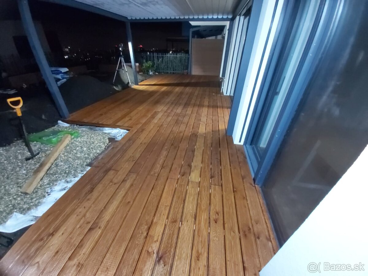 Drevena terasa, terasova podlaha - 3
