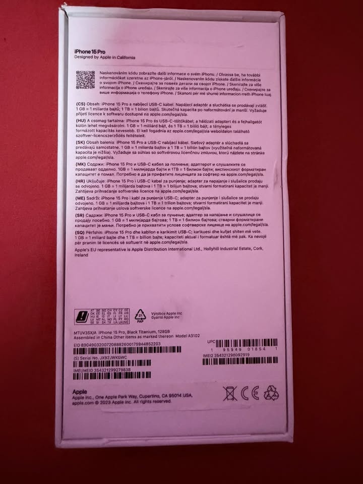 Iphone 15 PRO 128GB - 3