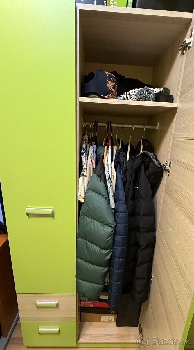 Šatníková detská skriňa - 3