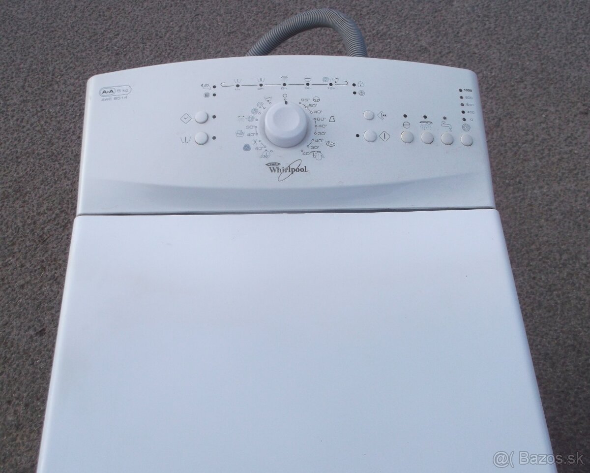 Predám plnefunkčná automatická práčka WHIRLPOOL,1200 ot./min - 3