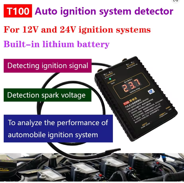 Detektor systému automatického zapaľovania T100 pre 12V/24V - 3