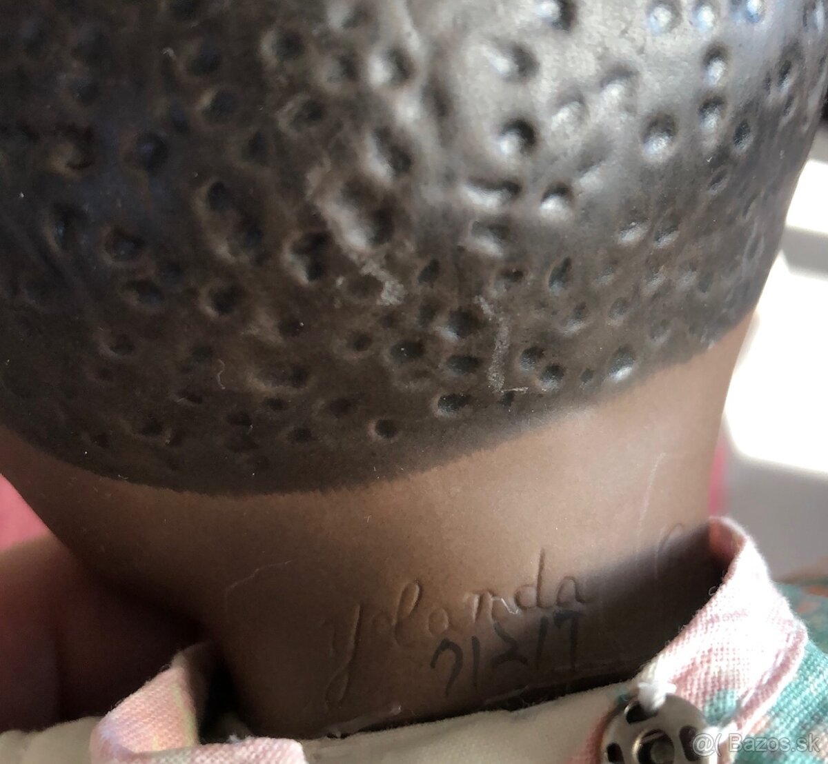 Stara porcelanova babika cernoska - 3