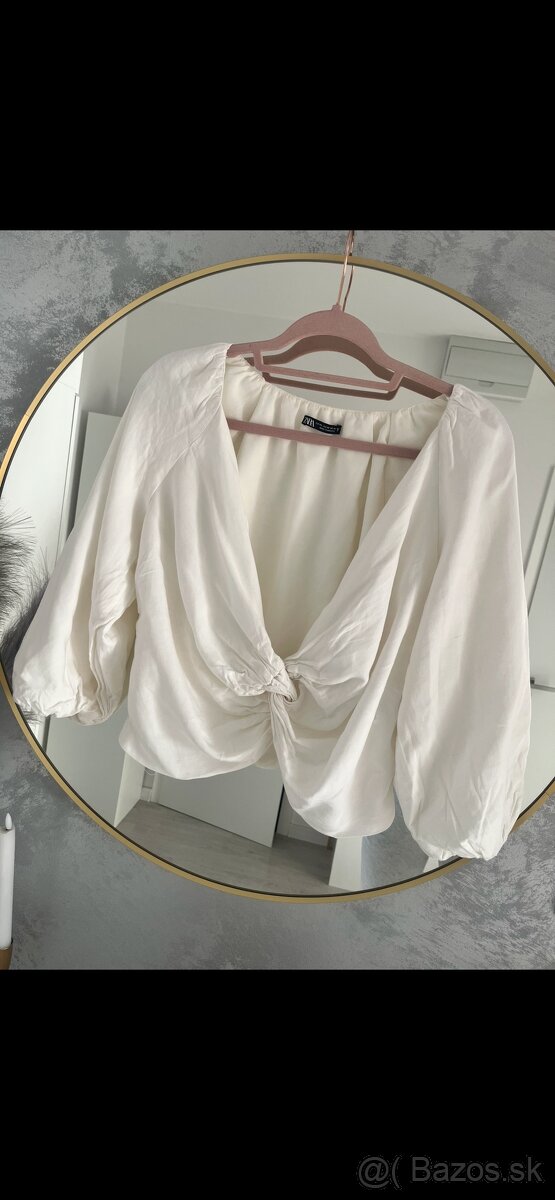 Zara skrátený top - 3