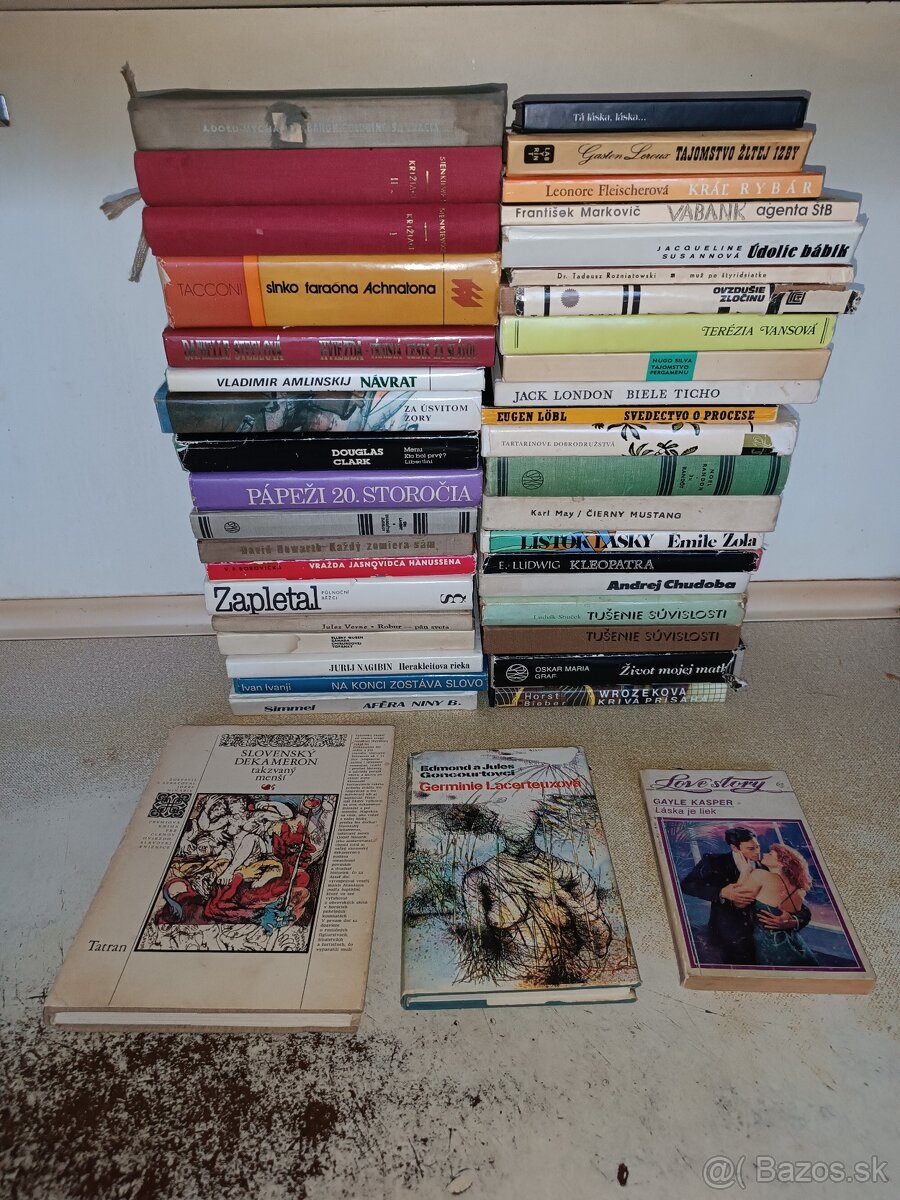 Predaj rôznych kníh – romány, detektívky, kuchárky, klasika - 3